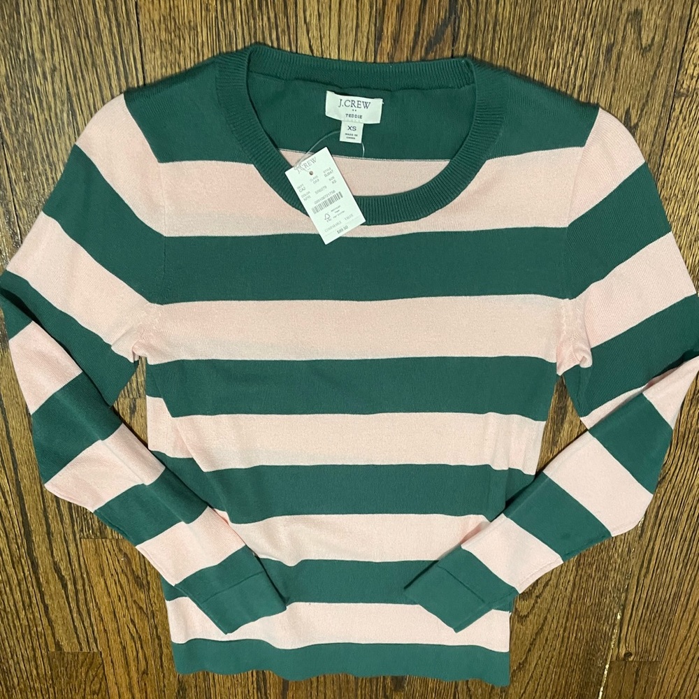 NWT J.CREW Teddie Sweater XS - Picture 3 of 6